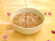 カニ肉と糸寒天のスープ